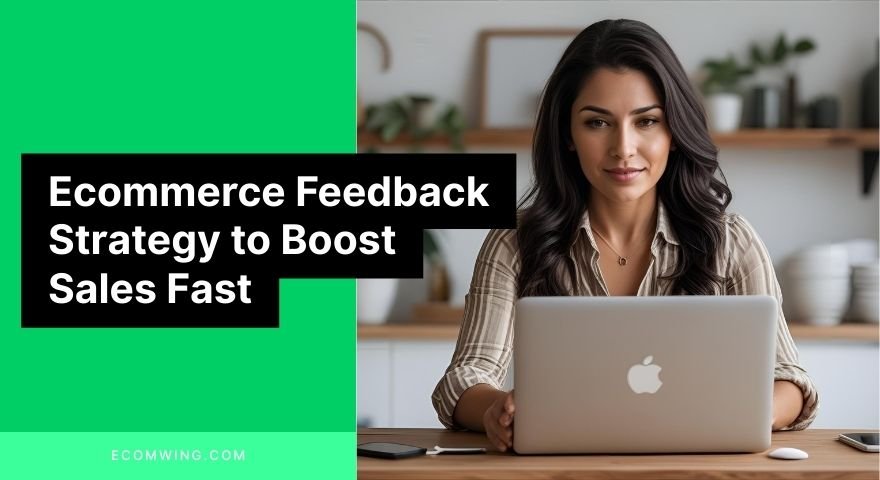 Ecommerce owner reviewing customer feedback to improve sales results