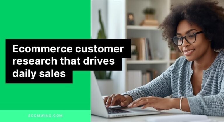 Founder reviewing DMs and comments to do Ecommerce customer research and rewrite copy using buyers’ exact words.