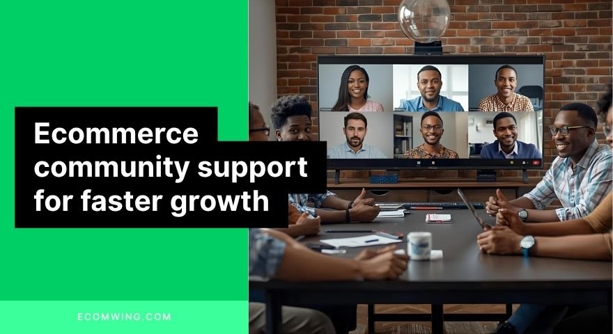 Group of Nigerian founders in a live coaching call getting Ecommerce community support for their online stores.