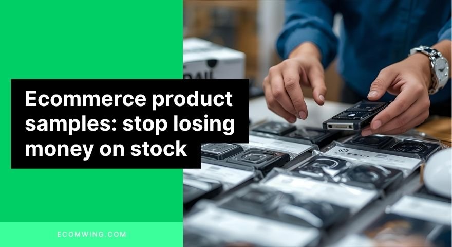 Hands inspecting gadgets from Ecommerce product samples to check quality, packaging, and variants before bulk order